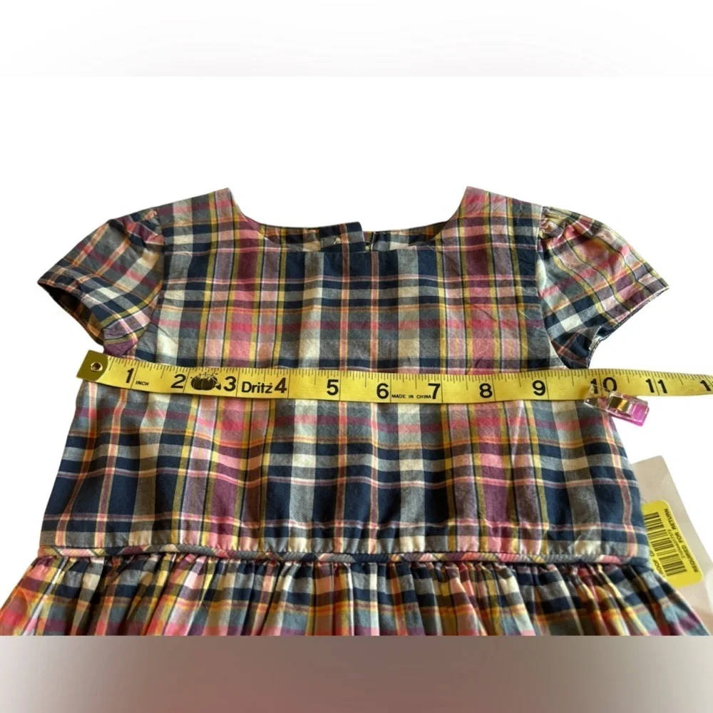 Ralph Lauren Pink and Blue Plaid Kids Dress